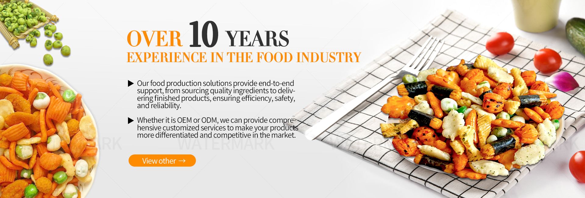 คุณภาพ ขนมข้าวเกรียบปากหม้อ โรงงาน