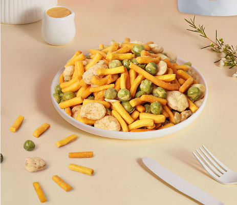 ซื้อ ถั่วลันเตากึ่งนุ่มผสมน้ำมันปาล์มสดชื่นผลไม้และถั่ว online manufacture