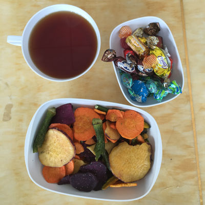 ราคาดี อาหารเพื่อสุขภาพ ผักและผลไม้อบแห้งอบกรอบ ขนมรวม มันเทศทอดกรอบ ออนไลน์